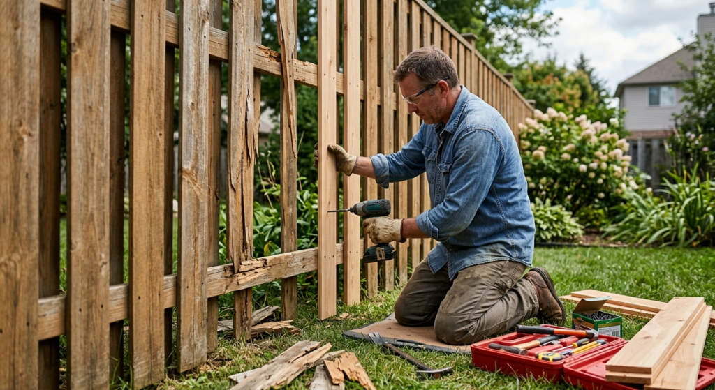 edmond, ok fence repair